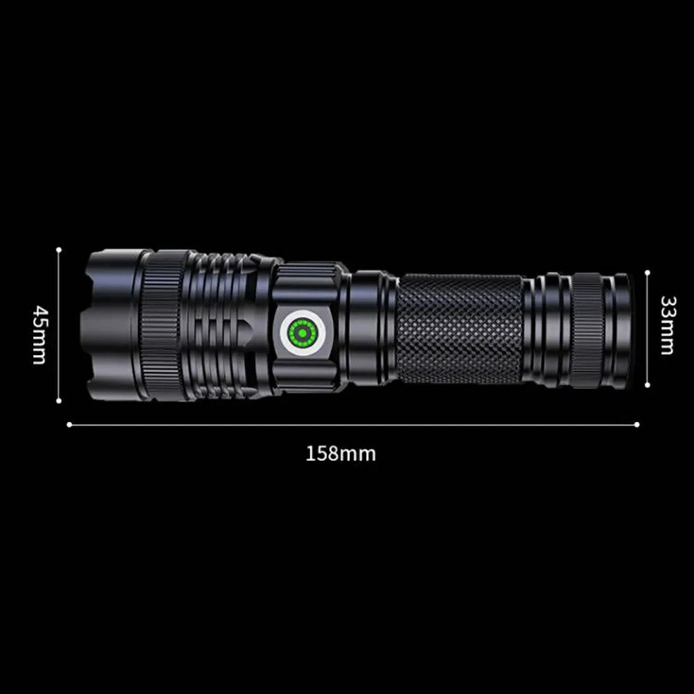 A56 Zoomable Flashlights Waterproof Handheld Rechargeable LED Tactical Flash Light A56 Zoomable Flashlights Waterproof Handheld Rechargeable LED Tactical Flash Light